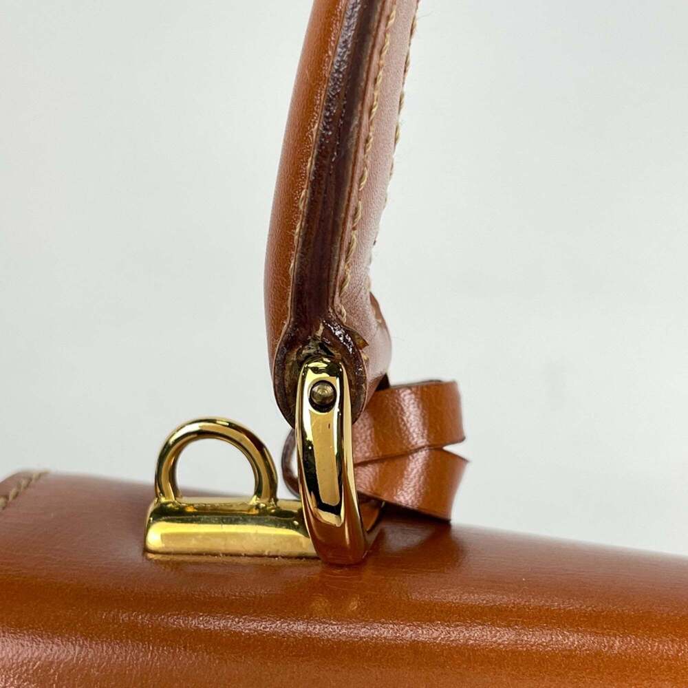 GUCCI Brown Leather Shoulder Bag - Picture 4 of 9